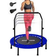 Mini trampolín plegable Kanchimi para ejercicio en interiores