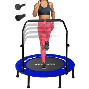 Mini trampolín plegable Kanchimi para ejercicio en interiores