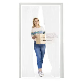 Puerta con Mosquitera Magnética, 130 x 220 cm, Cierre Automático