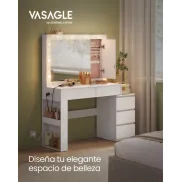 Tocador LED con Iluminación VASAGLE