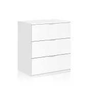 Cómoda LowCost Habitdesign Blanco 80x77x38 con Cajones