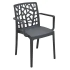 Silla ANA JÚLIA de jardín disponible en 4 colores