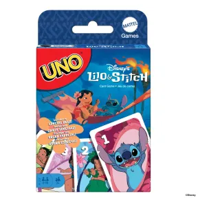 Juego de cartas UNO Disney Lilo & Stitch con regla Ohana