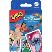 Uno Disney Lilo y Stitch y Spider-Man de Mattel Games