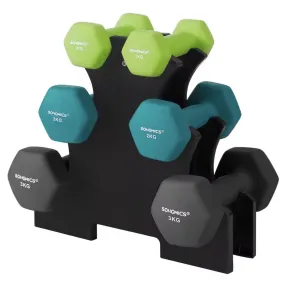 Mancuernas: Juego de 3 Pares para Entrenamiento