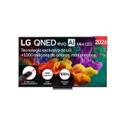 LG 75QNED86B6B - Smart TV 4K UHD con Procesador α8 AI