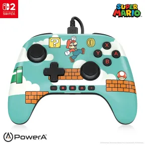 Mando Advantage Mario Time PowerA para Switch 2