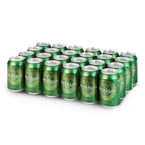 Cerveza Estrella Levante 4,8º - Caja 24 Latas 33 cl.