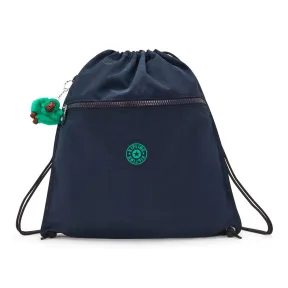 Mochila Mediana Kipling Supertaboo Azul Verde Bl