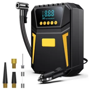 Inflador de Ruedas Portátil 12V para Coche y Emergencias