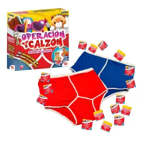 Juego de Mesa Familiar Bizak Operación Calzón para Niños