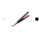 Plancha de pelo Philips BHS37500, Cerámica Negro y Rosa