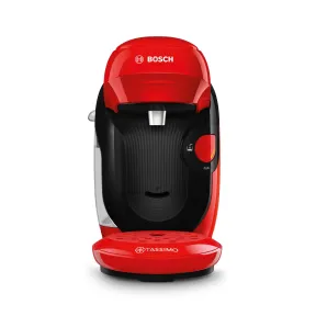 Cafetera Tassimo Bosch Style Friendly, Rojo, 70 Bebidas