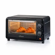 Horno Compacto 10 L, 1000 W con Termostato y Accesorios
