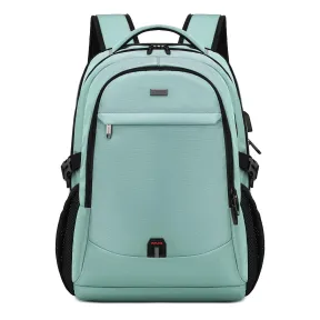 Mochila escolar y de viaje impermeable con múltiples compartimentos