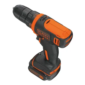 Taladro atornillador inalámbrico compacto BLACK+DECKER 10.8V