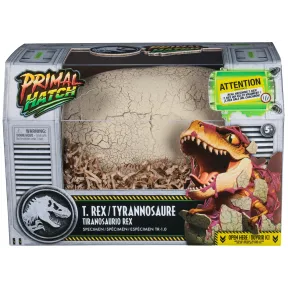 Figura Interactiva Jurassic: Incuba y Entrena a tu T-Rex