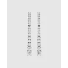 Pendientes de Plata 925 Luxenter con Circonita Rodio