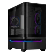 Caja Micro-ATX ASUS Prime AP202 ARGB con 3 Ventiladores 120mm