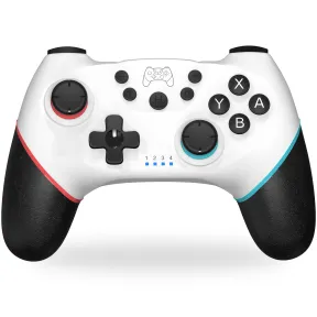 Mando NK Blanco para Switch con Giroscopio y Función Turbo