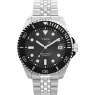 Reloj Timex Harborside Coast 40 mm Plateado y Negro