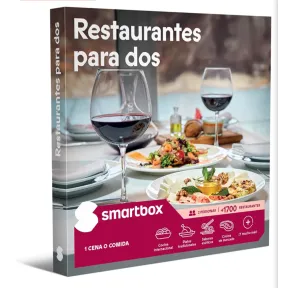 Regalo para parejas: Smartbox Cena o Comida para Dos