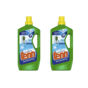 Limpiador Multiusos X2.Tenn con Bioalcohol 1,3L Brillo Profundo
