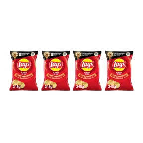 Lay's Patatas Fritas con Sabores Vegetales, Bolsa Familiar 248 g