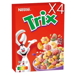 Cereales Integrales Nestlé Trix 300g: Colores y Formas Divertidas
