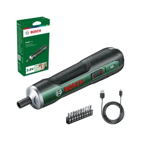 Set de iniciación Bosch destornillador a batería PushDrive 3,6 V