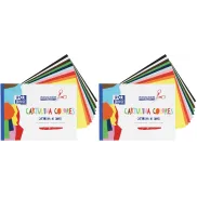 Bloc de 10 Hojas de Cartulina de Colores Oxford 170gr
