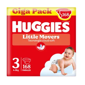 Huggies Talla 3 Little Movers (4-9 kg) 0,20€ unidad