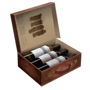 Maletín de 3 Botellas: Vinya Palau, Gigi y Le Havre