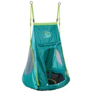 Columpio Nido Infantil HUDORA con Tienda de Campaña (90 cm)