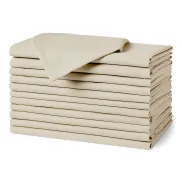 Servilletas de Tela Reutilizables Amazon Basics, Paquete de 12