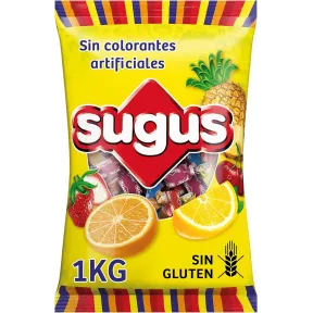 Caramelos Masticables de Frutas Sugus, 1kg