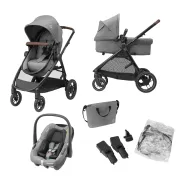 Cochecito 3 Piezas Maxi-Cosi Zelia S, Plegable y Compacto