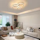 Lámpara de Techo LED Blanco 56W para Sala de Estar