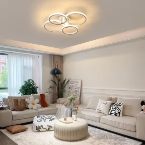 Lámpara de Techo LED Blanco 56W para Sala de Estar
