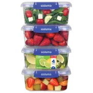 Recipientes herméticos KLIP IT PLUS, juego de 4, 1 L.