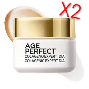 Crema de Día L'Oréal Paris Age Perfect con Colágeno y Niacinamida