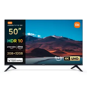 Smart TV 50" XIAOMI F, 4K UHD, Alexa y HDR10.
