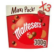Bolitas de Leche Malteada Maltesers con Chocolate, 300g
