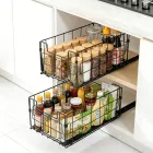 Organizador de Armario: Cajones Deslizables para Cocina 35x21.5 CM