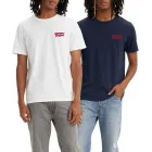 2 camisetas Levis en todas las tallas disponibles