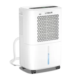Deshumidificador Portátil 12L/día – Control Inteligente y Modos