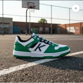 Zapatillas retrobasket 2.0 verdes y otros colores disponibles.