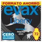 Compresas Evax Liberty Noche con Alas, 72 unidades, discreción total