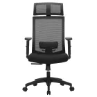 Silla de Oficina de Malla Negra SONGMICS OBN55BK
