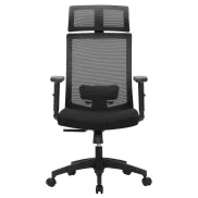 Silla de Oficina de Malla Negra SONGMICS OBN55BK
